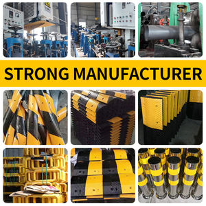 Dissuasori per Cavi in Gomma Giallo Nero Piccoli 1000*100*20mm, Dissuasore di Velocità in Gomma - Product Image 4