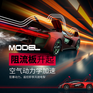 Nouvelle voiture de drift haute vitesse SJY-9020S 9 canaux 1:12 avec pulvérisation, stationnement automatique, démonstration automatique, ouverture et fermeture automatiques - Product Image 5