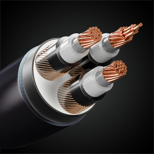 6.6kV 11kV 33kV Medium Voltage XLPE <b>Cable</b> Aluminum Conductor HDPE Sheath Anti Termite Direct Buried Type - Product Image 6
