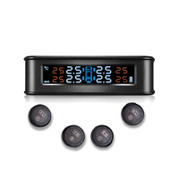Mini TPMS de type externe intelligent de haute qualité pour voiture avec moniteur de charge solaire ou USB TPMS pour téléphone Android