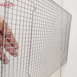 Grille de barbecue extérieure personnalisée en acier inoxydable, résistante à la corrosion, antiadhésive, réutilisable, 16*21cm, 3mm de diamètre - Product Image 5