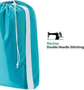 Extra Large Heavy Duty Large <b>Laundry</b> <b>Bag</b> with Custom Logo Storage <b>Bag</b> Washer Dryer Safe <b>for</b> <b>Traveling</b> Dirty Clothes - Product Image 4
