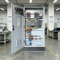 Armoire de distribution électrique verticale sur pied, indice IP66, 220A, panneau de commande électrique multi-circuits, 4 prises pour intérieur