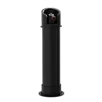 Cafemasy Nettoyeur de porte-filtre à café électrique commercial en plastique, grande capacité, boîte à marc pour café expresso, outil pour les cafés