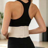 Ceinture de soutien lombaire réglable avec attelle pour la course, le cyclisme et le yoga - Personnalisable