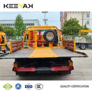 Camion de remorquage JAC 4T, camion à benne basculante multifonctionnel, véhicule de sauvetage, camion de dépannage, camion de transport de marchandises diesel à vendre - Product Image 5