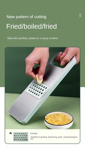 Multi-functional Professional Stainless Steel <b>Vegetable</b> Chopper with Container - Product Image 2