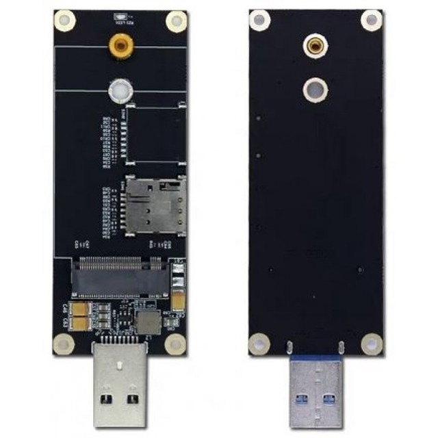 Original 4G/5G USB3.0 Adapter Board with Double Sim Card 5G M2 to USB Board RM500 RM520N-GL