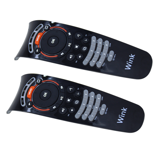 Electrical ABS Material TV Remote with LED Indicator Light European Wink Remote Control