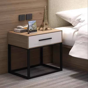Ensemble de meubles de chambre d'hôtel 3 étoiles personnalisable et économique, suite de chambre d'hôtes moderne en gros avec lit, table de chevet, bureau et armoire - Product Image 5