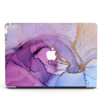 Coque pour ordinateur portable à impression marbrée pour MacBook M1 13 pouces A2337 A2338 Pro 14 pouces A2442