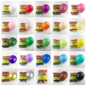 haolin 12 inch standard color circle shape latex balloon wholesale birthday party wedding decoration supplier
