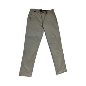 موضة جديدة الكاكي خفيفة الوزن مرنة الخصر منتصف ارتفاع تمتد الرجال ضئيلة تناسب بنطلون تشينو العادية - Product Image 2