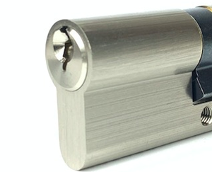 Cylindre de serrure à double ouverture standard en laiton à 6 goupilles, profil européen, avec sécurité de niveau 1 <span class=keywords><strong>ANSI</strong></span> et 3 clés - Product Image 4