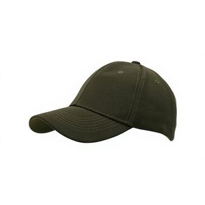 Gorra de Béisbol de 6 Paneles Color Verde Oliva para Hombre, Ajustable, de Tela Twill, Estilo Casual para Adultos, Color Sólido, para las Cuatro Estaciones - Product Image 1
