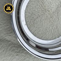 JZ Offre Spéciale lèvre de roue Fabricant OEM alliage étape lèvre de roue brillant chrome poli lèvre extérieure canon intérieur