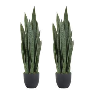 Planta Artificial <span class=keywords><strong>de</strong></span> Serpiente, Bonsái <span class=keywords><strong>de</strong></span> Plástico, Simulación <span class=keywords><strong>de</strong></span> Planta Verde, Bonsái <span class=keywords><strong>de</strong></span> Planta Serpiente, <span class=keywords><strong>Sansevieria</strong></span>, <span class=keywords><strong>Hoja</strong></span> <span class=keywords><strong>de</strong></span> Plástico Verde para Decoración del Hogar - Product Image 4