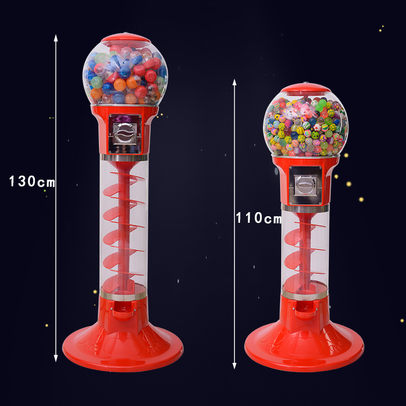 ガムボールマシン ガムボールマシーン 本体 15インチ 高さ38cm スチール製