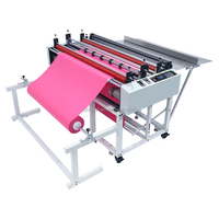 Machine de découpe et de refendage de film plastique en rouleau large de 1600 mm de largeur, coupe-papier pour copie
