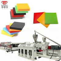 Mesin Ekstruder Panel Kabinet Dapur Dekoratif Papan Busa Plastik PVC Ko-ekstrusi