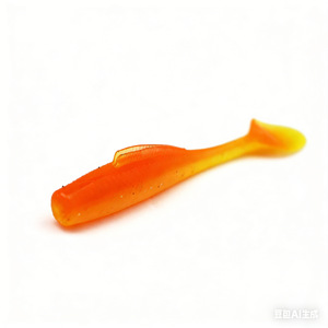 <b>Floating</b> TPE T Tail Soft Lure Lifelike Paddle Tail Soft Bait Freshwater Inshore Saltwater <b>Fishing</b> Bait for Jig Head - Product Image 3