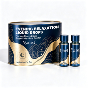 Líquido Oral Relajante Nocturno de Marca Privada OEM, 60 ml, 30 Botellas, a Base de Plantas, Promueve el Estado de Ánimo Tranquilo para Adultos, Confort Nocturno - Product Image 1