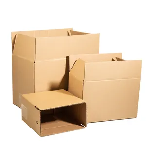 Tengen özel ağır nakliye Mailer kullanımlık hareketli karton kutu ambalaj ile Logo
