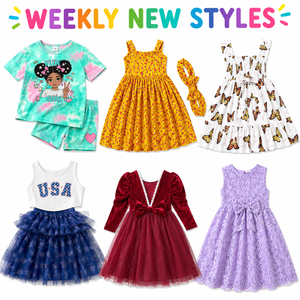 Ropa Infantil al por Mayor, Surtido Aleatorio, Conjunto de Verano, Camiseta para Niños, Pantalones Cortos, Vestido sin Mangas, Exceso de Inventario - Product Image 6
