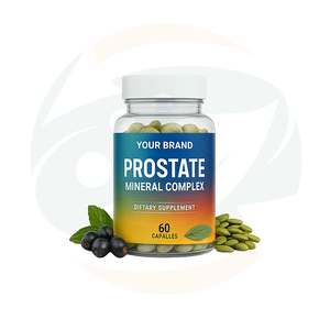 OEM Private Label Multivitamine Prostaatondersteunende Capsules voor Volwassen Mannen - Hormonale Balans & Energiebeheer - Product Image 1
