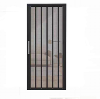 Rideau de porte coulissante en polyester personnalisé de haute qualité, anti-moustiques, moderne, pour usage domestique, vente en gros