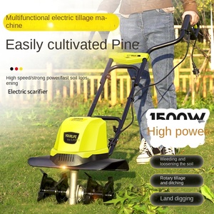 Microcultivador Industrial de 220V, Pequeña Máquina de Labranza para Uso Doméstico y en Huertos, Desbrozadora Eléctrica OEM de 1500W - Product Image 3