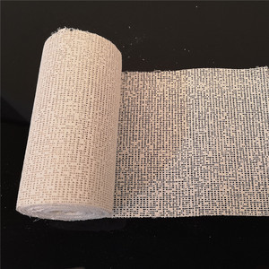 Venda autoadhesiva de yeso Xiemin Snowflake de 4 pulgadas para fijación de fracturas, gasa médica adhesiva, 12 rollos - Product Image 1