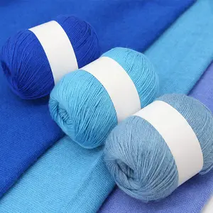 Wholesale 3ply Medium Coarse Cashmere Yarn 22S Cashmere Yarn For Baby Scarf Yarn