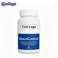 Complément alimentaire naturel GlucoControl OEM |   60 capsules végétaliennes |   Mélange d'herbes pour un équilibre du glucose et un soutien du bien-être métabolique