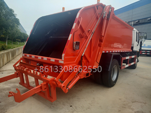 Clw Factory Hot Sale Japanese Brand ISUZU 4X2 12cbm 10 Tons Compactor Garbage Truck - Product Image 6