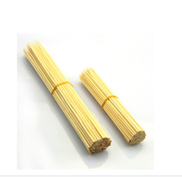 Bâton en bambou jetable 4mm X 25cm 30cm et brochette en bambou