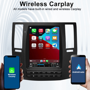 STWEI pour Infiniti FX35 FX45 2005-2008, autoradio multimédia vidéo 10,4 pouces, Android 13, GPS, navigation, 4G WIFI - Product Image 5