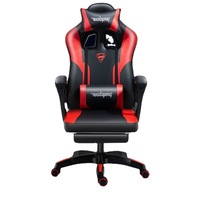 Chaise de jeu ergonomique inclinable pour bureau à domicile, dossier réglable, hauteur de siège ajustable, ordinateur, moderne et minimaliste