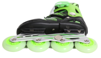 Nouveaux patins à roulettes pour enfants à une rangée de roues lumineuses en maille PU, ajustables, avec roulements ABEC-7, pour garçons et filles