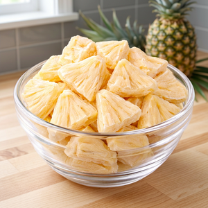 Premium Sweet Freeze Dried <b>Pineapple</b> Slices Real Fruit Ready To Eat Snack Bulk Pack Food Ingredient Commercial Supply - Product Image 3