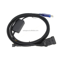 كابل واجهة USB CNG جديد عالي الجودة 2 في 1 ECU300/MP48/2568D جديد لمجموعات ECU LPG/CNG/GNV/GLP