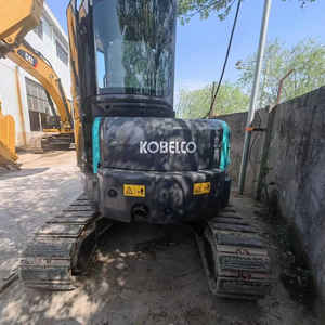 Mini-excavatrice hydraulique compacte Kobelco SK50SR à vendre, modèle japonais d'occasion, certificats EPA CE, moteur principal concentré - Product Image 3