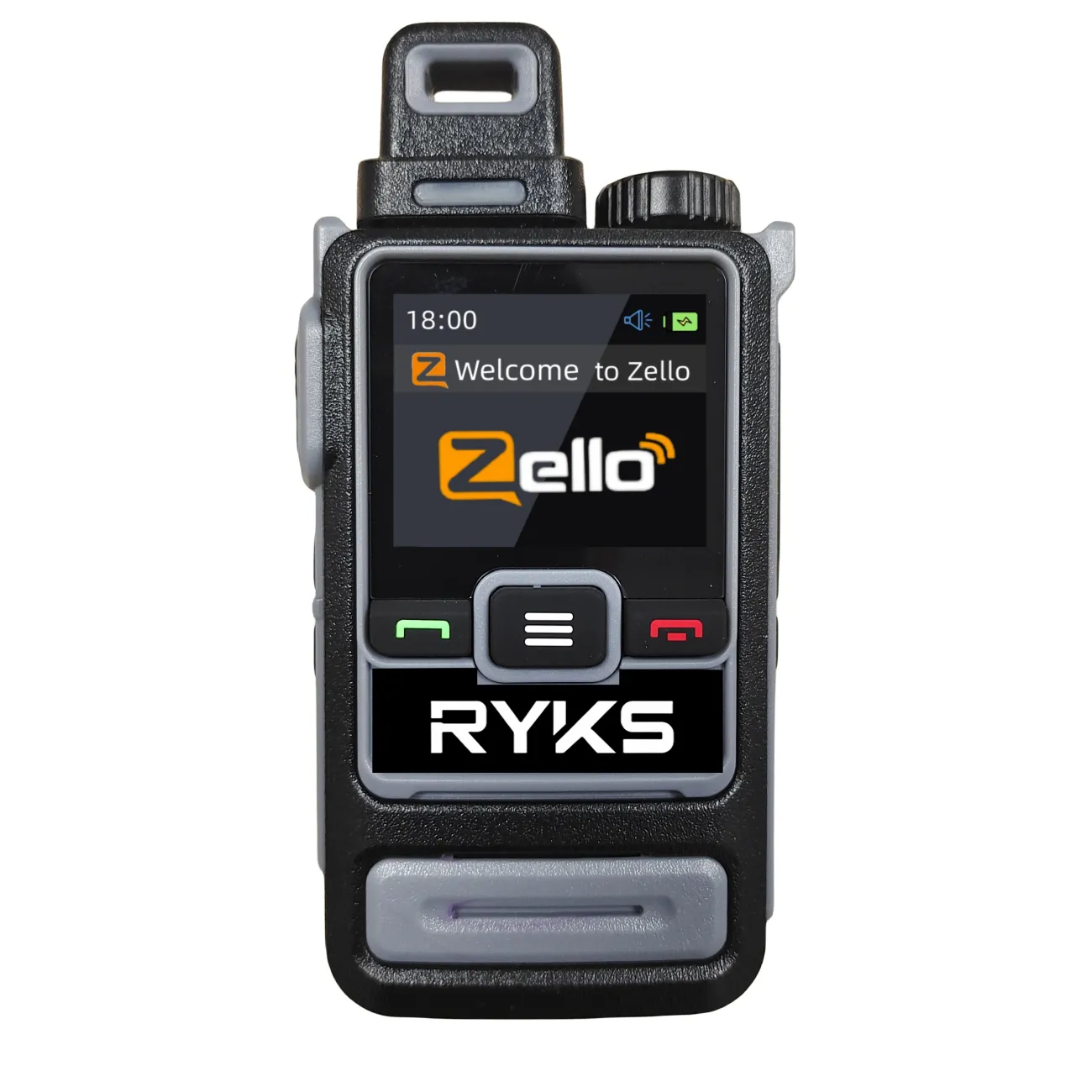 Ponsel penjualan terbaik dengan walkie talkie 3G WIFI pemancar radio fitur Analog Zello radio dua arah