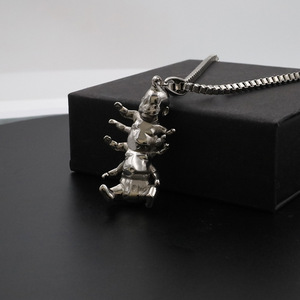 Stainless Steel Dragonfly Pendant Necklace For Men Insect Design Chain Jewelry Gift - Product Image 4