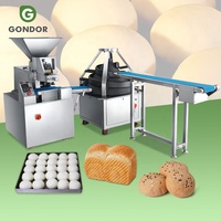 Petit coupeur volumétrique industriel diviseur de boules de pâte continue Machine à fabriquer des boules coniques pour la boulangerie de petits pains