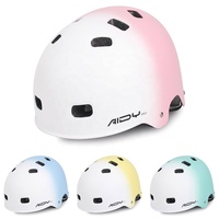 Casque de sport d'extérieur en ABS pour skateboard, roller, cyclisme, longboard et vélo d'équilibre pour adultes et enfants