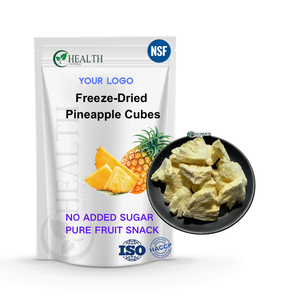 Yhealth Snacks Sains - Morceaux d'ananas lyophilisés sous vide |   Fruits végétaliens sans sucre ajouté - Product Image 5
