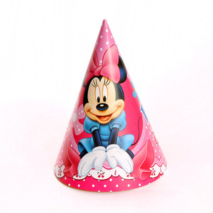 Chapeau de fête d'anniversaire pour enfants, en papier, design triangle pointu, fournitures de fête multi-occasions pour les enfants d'un an - Product Image 4