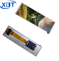 6,86 Zoll Quadratisches TFT-LCD-Displaymodul HMI-Display mit 480x1280 Auflösung LED-Hintergrundbeleuchtung 350 Nits Helligkeit Kompatibel