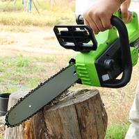 Mini tronçonneuse électrique rechargeable professionnelle de 12 "de qualité industrielle et bricolage tronçonneuse à batterie de 12 pouces pour le bois pris en charge par OEM